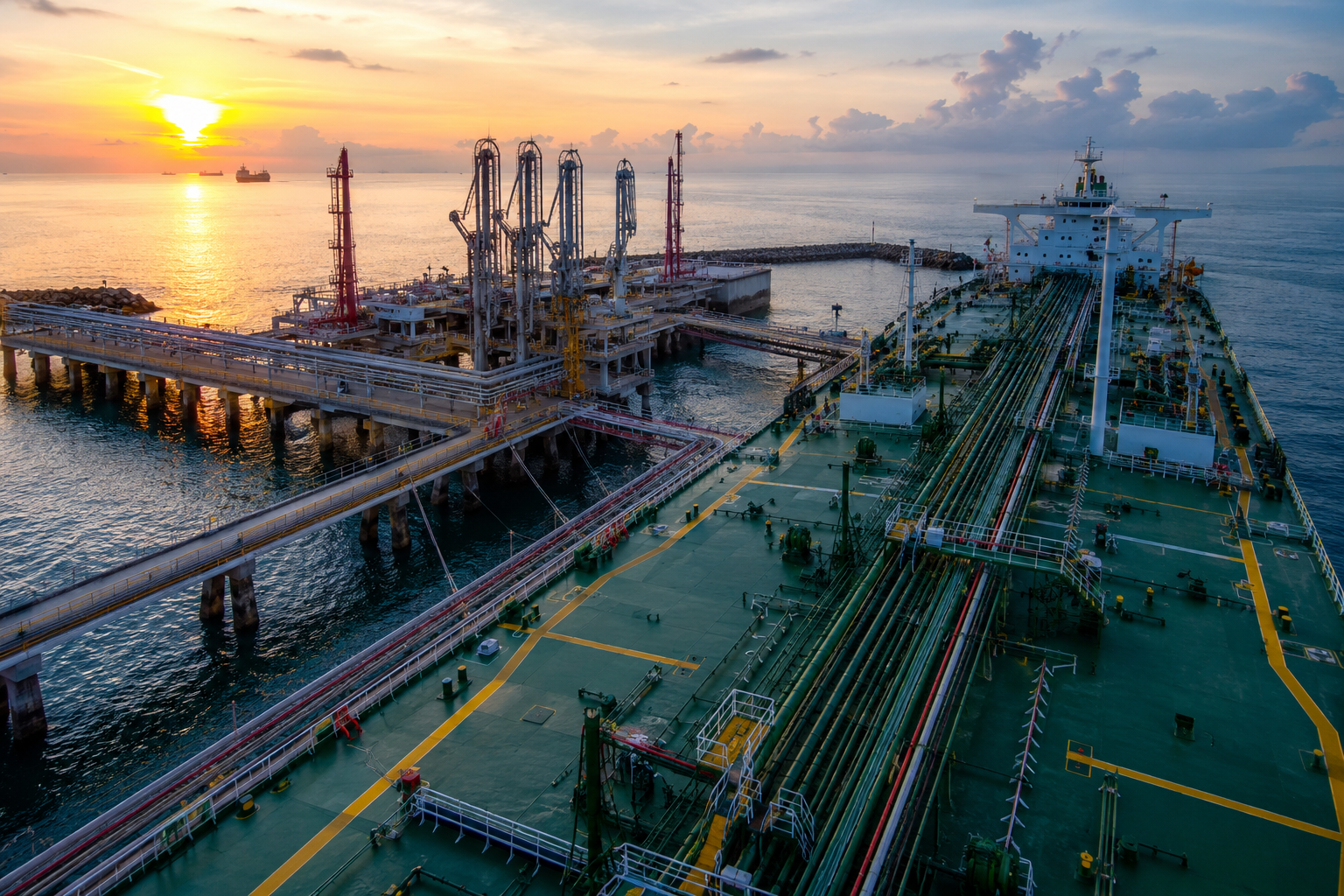 India oil imports and global crude oil shipping